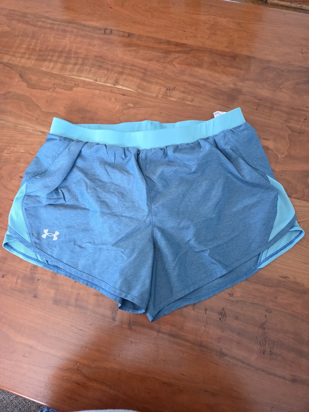 Under Armour Women's Teal Performance Running Shorts